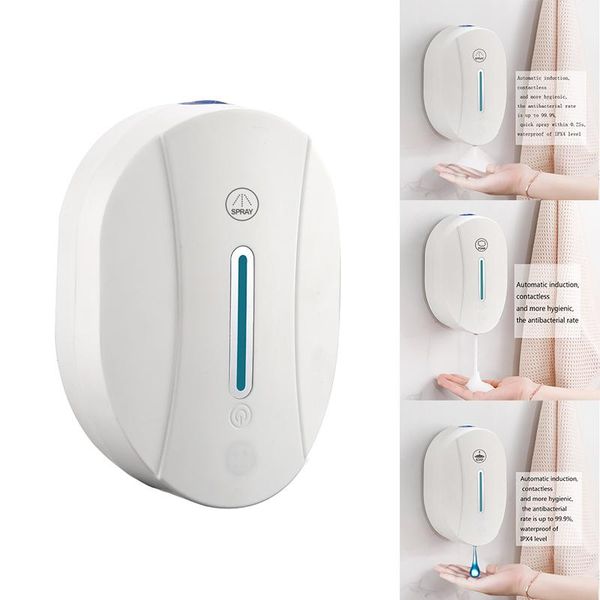 touchless automatic sensor hand soap dispenser disinfectant liquid wall mounted 550ml
touchless automatic sensor hand soap dispenser disinfectant liquid wall mounted 550ml