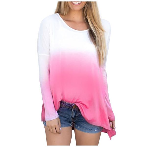 casual womens fashion tie-dyed blouse loose long sleeve autumn ladies shirts plus size women's blouses &, White
casual womens fashion tie-dyed blouse loose long sleeve autumn ladies shirts plus size women's blouses &, White