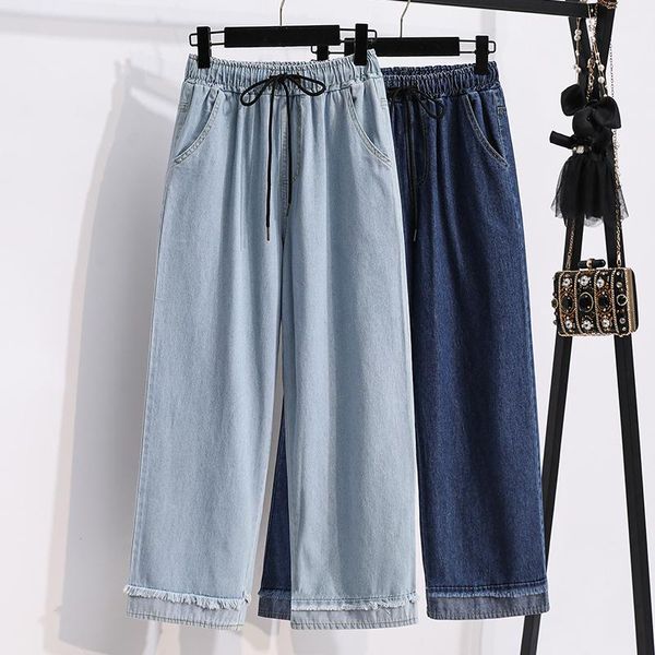 women's pants & capris large ninth women autumn winter elastic waist casual loose straight flanging wide leg jeans street big haren, Black;white
women's pants & capris large ninth women autumn winter elastic waist casual loose straight flanging wide leg jeans street big haren, Black;white