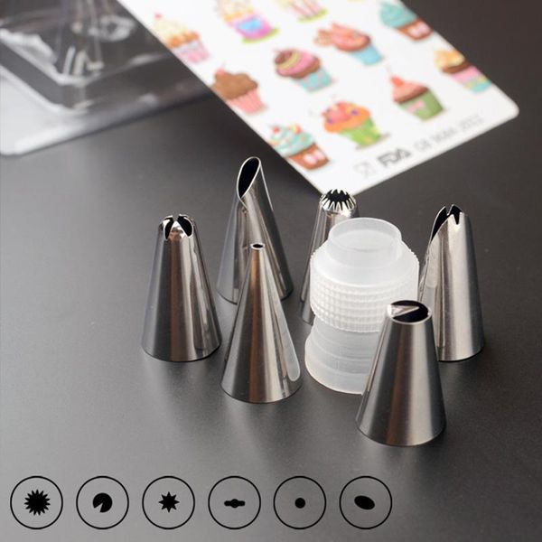 baking & pastry tools icing piping 1 set pp converter nozzles stainless steel grade nozzle cake decoration eco-friedly
baking & pastry tools icing piping 1 set pp converter nozzles stainless steel grade nozzle cake decoration eco-friedly