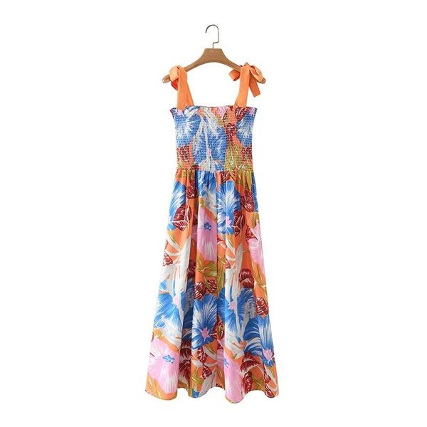casual dresses summer women colorful floral print suspender midi dress female sleeveless clothes leisure lady loose vestido d7938, Black;gray
casual dresses summer women colorful floral print suspender midi dress female sleeveless clothes leisure lady loose vestido d7938, Black;gray