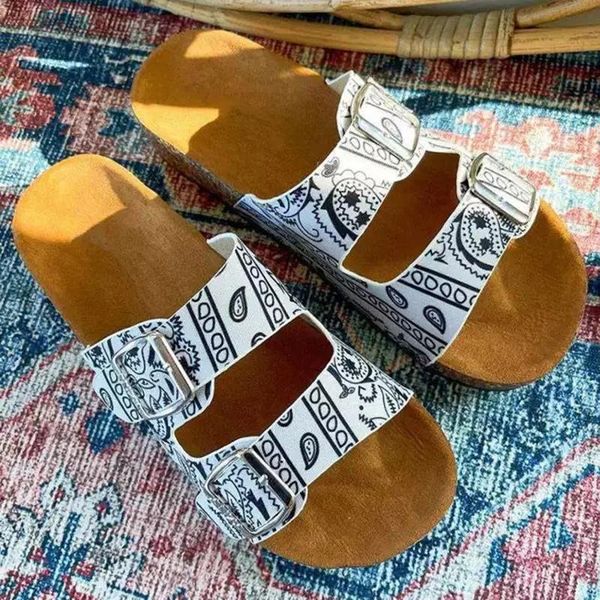 summer style open toe belt buckle flat bottom fashion outdoor female slippers plus size beach, Black
summer style open toe belt buckle flat bottom fashion outdoor female slippers plus size beach, Black