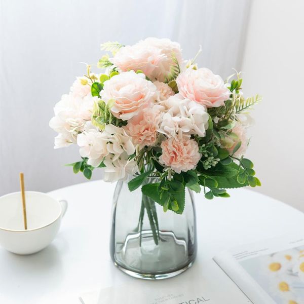 decorative flowers & wreaths 30cm artificial silk hydrangea roses bridal bouquet wedding christmas decorations for home garden vase room dec
decorative flowers & wreaths 30cm artificial silk hydrangea roses bridal bouquet wedding christmas decorations for home garden vase room dec