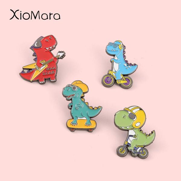 pins, brooches cool dinosaur aerial pulley enamel pin badge guitar skateboard for kid friend cartoon cute backpacks lapel jewelry gift, Gray
pins, brooches cool dinosaur aerial pulley enamel pin badge guitar skateboard for kid friend cartoon cute backpacks lapel jewelry gift, Gray