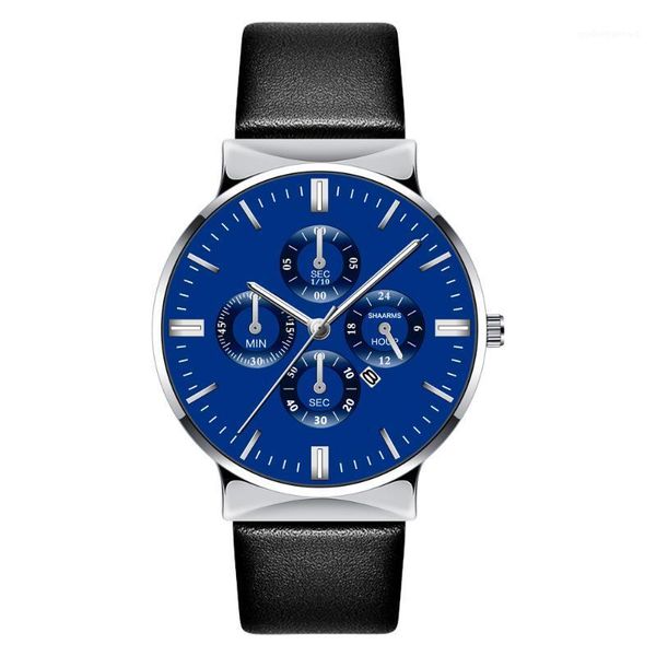 wristwatches 2021 style watches men fashion casual business quartz male wrist watch alloy case leather sports reloj homb, Slivery;brown
wristwatches 2021 style watches men fashion casual business quartz male wrist watch alloy case leather sports reloj homb, Slivery;brown