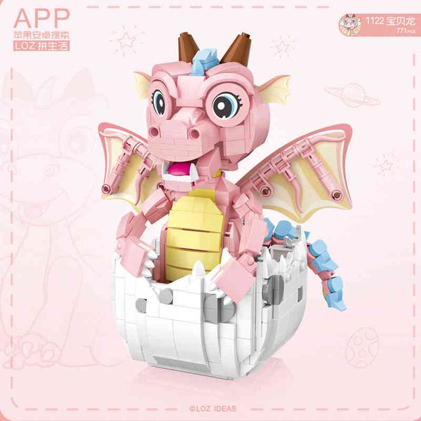 771pcs loz mini building blocks baby dragon animal/lovely/girls toys for kids assemblage educational model brinquedos 1122 1008
771pcs loz mini building blocks baby dragon animal/lovely/girls toys for kids assemblage educational model brinquedos 1122 1008
