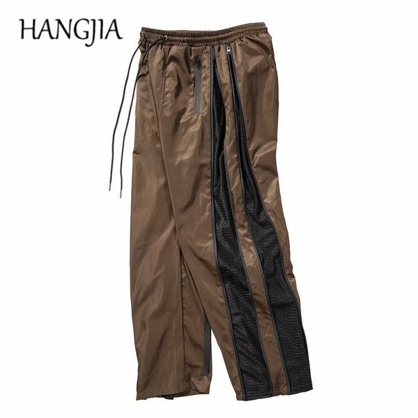 urban streetwear side zip double mesh sweatpant men women loose casual trousers hip hop patchwork functional sweat pants male c0607, Black
urban streetwear side zip double mesh sweatpant men women loose casual trousers hip hop patchwork functional sweat pants male c0607, Black