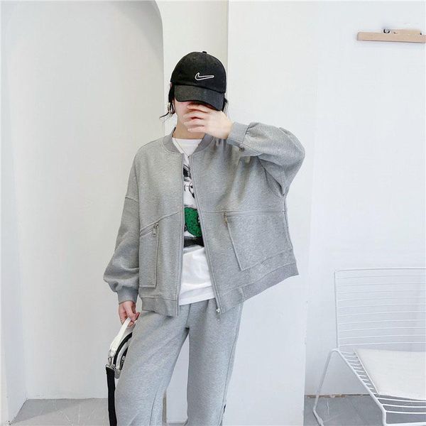 women's hoodies & sweatshirts baseball uniform jackets for women 2021 spring and autumn high-quality loose thin couple retro clothes ov, Black
women's hoodies & sweatshirts baseball uniform jackets for women 2021 spring and autumn high-quality loose thin couple retro clothes ov, Black