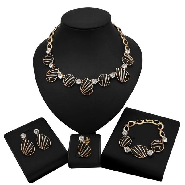 earrings & necklace yulaili polychrome opal stones charm bracelet ring african costume jewelry sets for women wholesale, Silver
earrings & necklace yulaili polychrome opal stones charm bracelet ring african costume jewelry sets for women wholesale, Silver