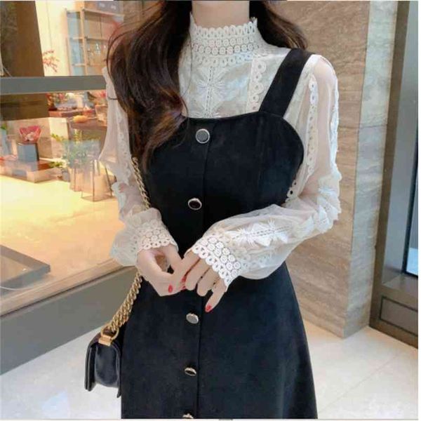 winter sundress vintage dress sleeveless suits women dresses female lace blouse robe femme vestido two piece outfits 210423, White
winter sundress vintage dress sleeveless suits women dresses female lace blouse robe femme vestido two piece outfits 210423, White
