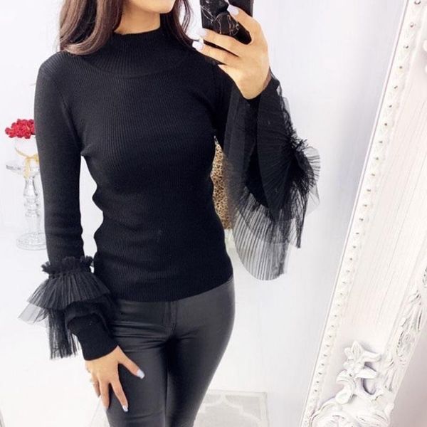 women's sweaters 2021 womens winter knitted lace long sleeves hoodie jumper outwear hooded pullover knitwear top, White;black
women's sweaters 2021 womens winter knitted lace long sleeves hoodie jumper outwear hooded pullover knitwear top, White;black