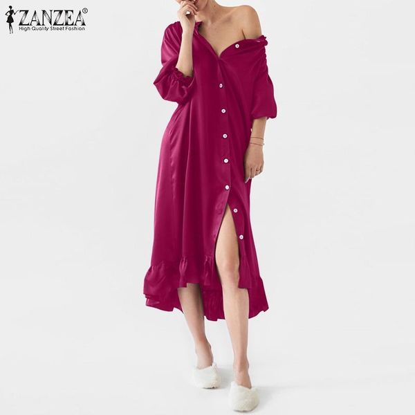 casual dresses women's satin shirts dress 2022 spring ruffle patchwork midi solid long sleeve loose lapel oversize robe 7, Black;gray
casual dresses women's satin shirts dress 2022 spring ruffle patchwork midi solid long sleeve loose lapel oversize robe 7, Black;gray