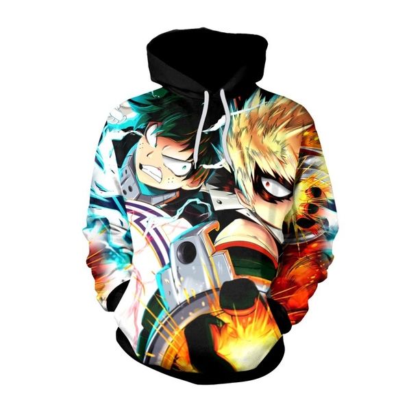 3d digital printing my hero college 2 same autumn and winter fashion sweater straight, Black
3d digital printing my hero college 2 same autumn and winter fashion sweater straight, Black