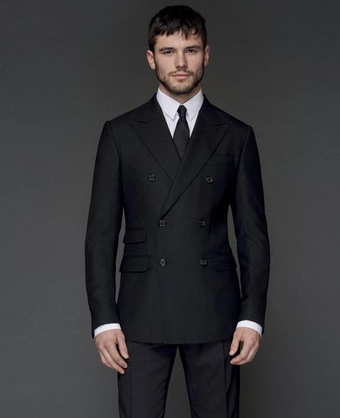 men's suits & blazers solid color double breasted men black peaked lapel tuxedos two pieces (jacket+pants) business clothing costume ho, White;black
men's suits & blazers solid color double breasted men black peaked lapel tuxedos two pieces (jacket+pants) business clothing costume ho, White;black