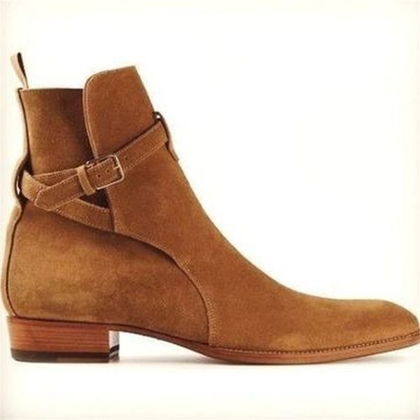 winter boots for men handmade ankle high faux suede leather dress formal boots buckle design fashion men chelsea boots tv920 211106, Black
winter boots for men handmade ankle high faux suede leather dress formal boots buckle design fashion men chelsea boots tv920 211106, Black
