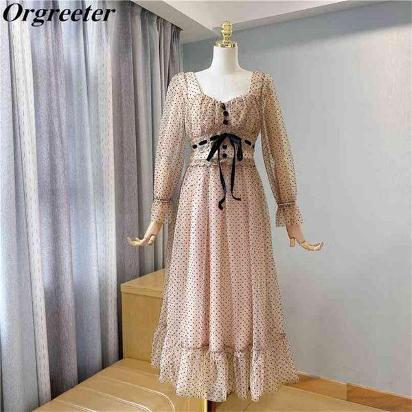 sweet dot print mesh dress women spring square collar flare sleeve sashes bow lace patchwork khaki/pink pleated 210602, Black;gray
sweet dot print mesh dress women spring square collar flare sleeve sashes bow lace patchwork khaki/pink pleated 210602, Black;gray