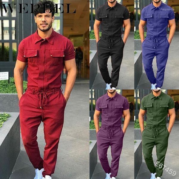 men's tracksuits mandylandy short sleeve jumpsuit cargo pants turn-down collar straight streetwear male overalls siamese, Gray
men's tracksuits mandylandy short sleeve jumpsuit cargo pants turn-down collar straight streetwear male overalls siamese, Gray