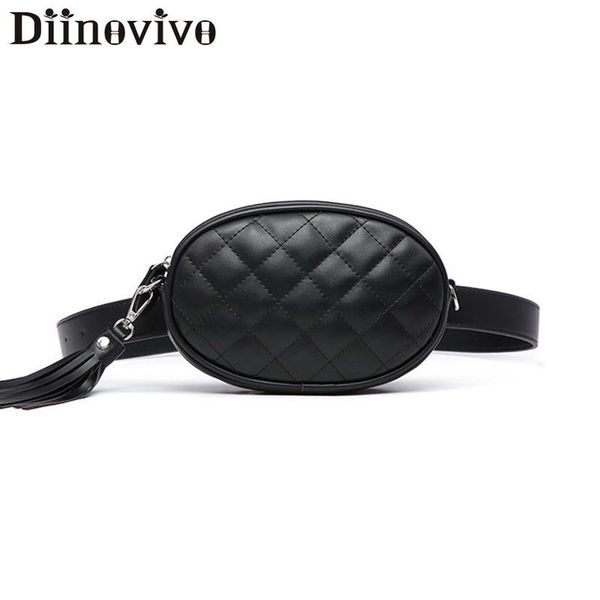 waist bags diinovivo quilted pu leather belt bag fashion tassel black fanny pack women purse phone hand female lbf355
waist bags diinovivo quilted pu leather belt bag fashion tassel black fanny pack women purse phone hand female lbf355
