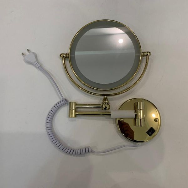 mirrors wall-mounted round double-sided bathroom mirror 360 rotation stretchable 3x/1x magnifying led light cosmetic
mirrors wall-mounted round double-sided bathroom mirror 360 rotation stretchable 3x/1x magnifying led light cosmetic