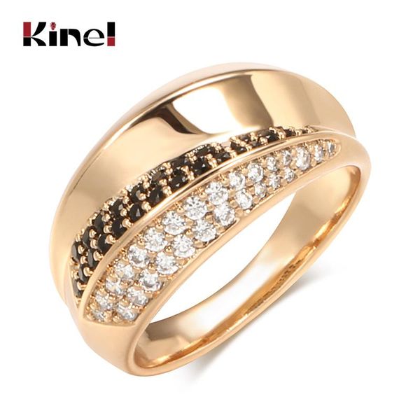 cluster rings kinel luxury natural black white zircon ring geometric cross 585 rose gold wedding for women fashion vintage jewelry, Golden;silver
cluster rings kinel luxury natural black white zircon ring geometric cross 585 rose gold wedding for women fashion vintage jewelry, Golden;silver