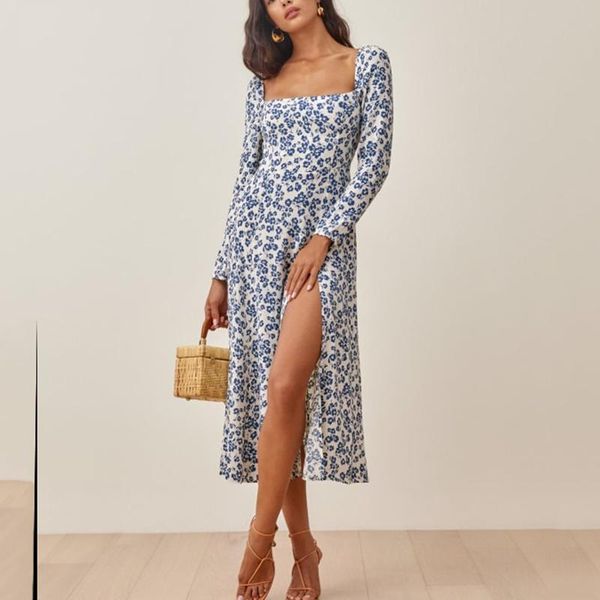 casual dresses print blue chiffon long dress women sleeve vintage split maxi autumn square collar sundress 2021 clothing, Black;gray
casual dresses print blue chiffon long dress women sleeve vintage split maxi autumn square collar sundress 2021 clothing, Black;gray