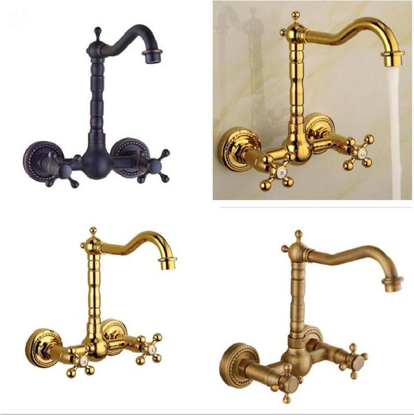 bathroom sink faucets 3 colors european style copper retro wall-mounted faucet household and cold water mixer
bathroom sink faucets 3 colors european style copper retro wall-mounted faucet household and cold water mixer