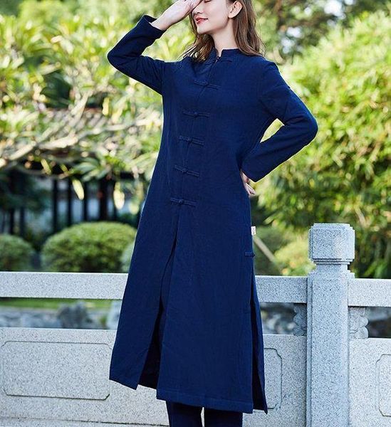 women's tracksuits 2pcs/set spring&autumn cotton&linen yoga long robe tai chi clothing trench coat uniforms wushu suits wanl, Gray
women's tracksuits 2pcs/set spring&autumn cotton&linen yoga long robe tai chi clothing trench coat uniforms wushu suits wanl, Gray