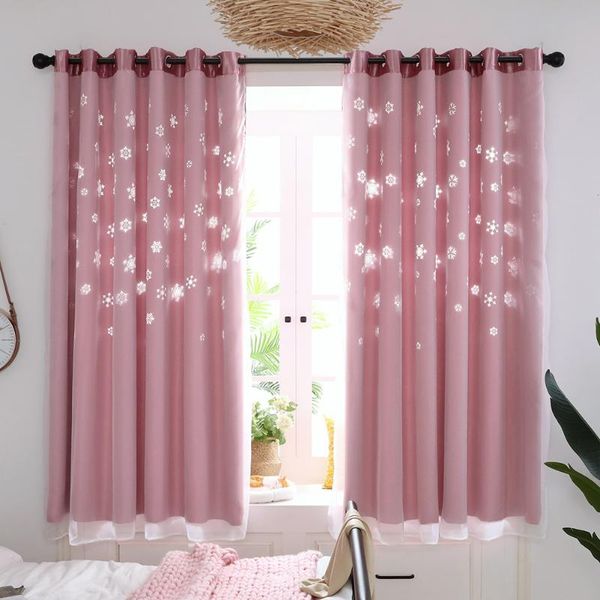 curtain & drapes 2 pcs snowflake hollowing out tulle double layer darkening window for bedroom living room balcony decoration
curtain & drapes 2 pcs snowflake hollowing out tulle double layer darkening window for bedroom living room balcony decoration
