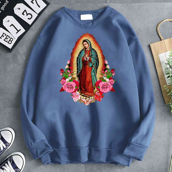 men's hoodie, guadeloupe virgin mary print, loose pocket, punk style, animation, fashion, loose, round neck, autumn novelty, Black
men's hoodie, guadeloupe virgin mary print, loose pocket, punk style, animation, fashion, loose, round neck, autumn novelty, Black