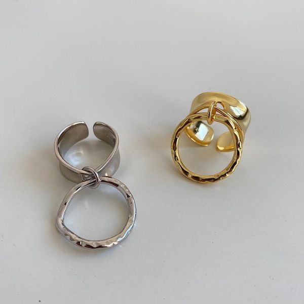 cluster rings korean ins niche design irregular opening smooth s925 sterling silver ring female 18k gold-plated wholesale batch, Golden;silver
cluster rings korean ins niche design irregular opening smooth s925 sterling silver ring female 18k gold-plated wholesale batch, Golden;silver