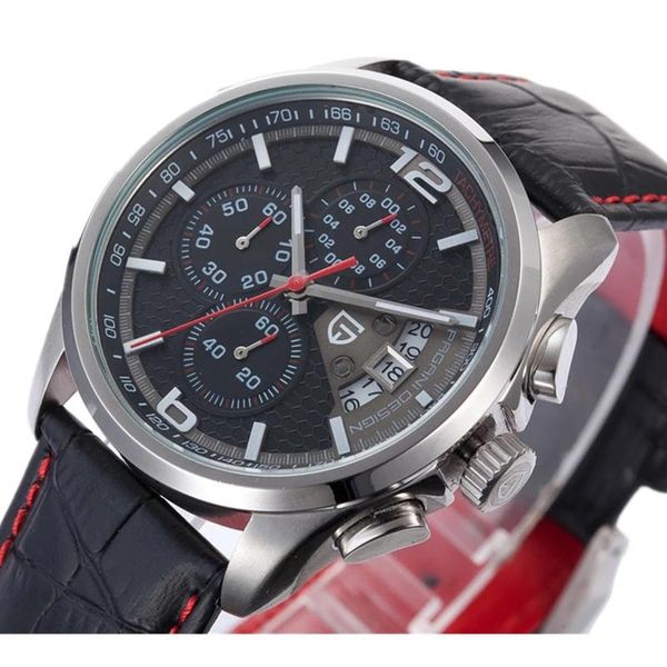 wristwatches pagani design men's chronograph watch multifunctional quartz sports diving 30m casual relogio masculino, Slivery;brown
wristwatches pagani design men's chronograph watch multifunctional quartz sports diving 30m casual relogio masculino, Slivery;brown
