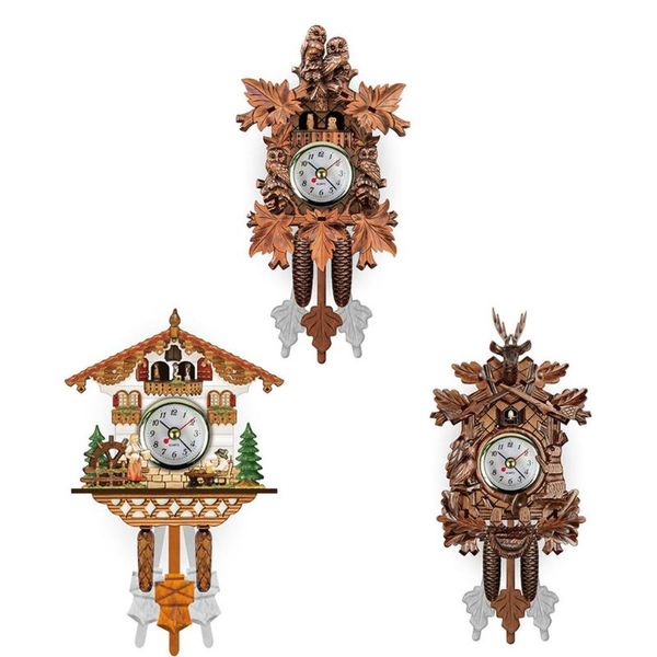 other clocks & accessories cuckoo wall clock chime alarm retro wooden living room modern decorations home day time
other clocks & accessories cuckoo wall clock chime alarm retro wooden living room modern decorations home day time