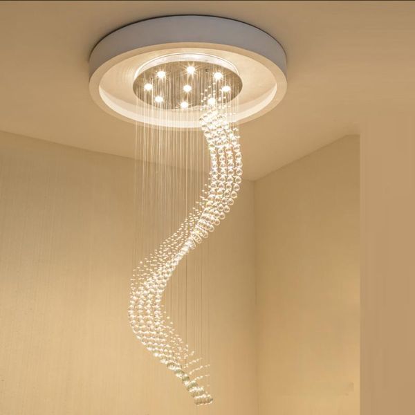 chandeliers spiral design modern crystal chandelier staircase lighting ac110v 220v led shop lights
chandeliers spiral design modern crystal chandelier staircase lighting ac110v 220v led shop lights