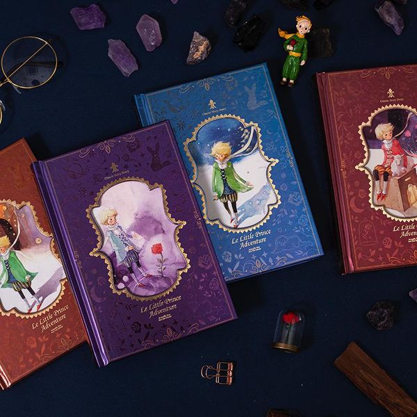 little prince theme cartoon fashion hardcover diary all colorful pages 128*88mm blank paper 128p creative dliecate journal gift notepads, Purple;pink
little prince theme cartoon fashion hardcover diary all colorful pages 128*88mm blank paper 128p creative dliecate journal gift notepads, Purple;pink