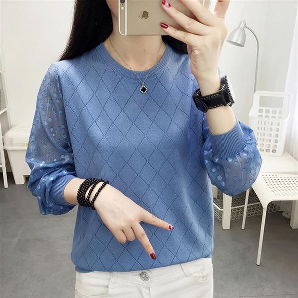 korea style patchwork hellow out womens sweaters knitted casual women autumn pullover basic shirt spring, White;black
korea style patchwork hellow out womens sweaters knitted casual women autumn pullover basic shirt spring, White;black