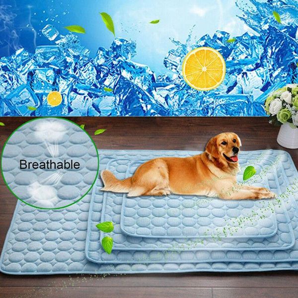 pet dog cat cool bed solid gel mat non-toxic cooling summer pad 4 sizes large kennels & pens
pet dog cat cool bed solid gel mat non-toxic cooling summer pad 4 sizes large kennels & pens