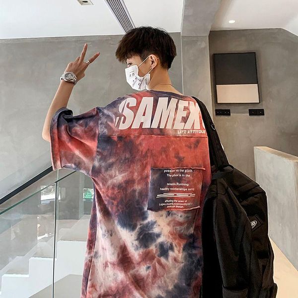 men's t-shirts short-sleeved t-shirt trendy brand fat big size compassionate american loose hip-hop ins hong kong style half sleeve, White;black
men's t-shirts short-sleeved t-shirt trendy brand fat big size compassionate american loose hip-hop ins hong kong style half sleeve, White;black