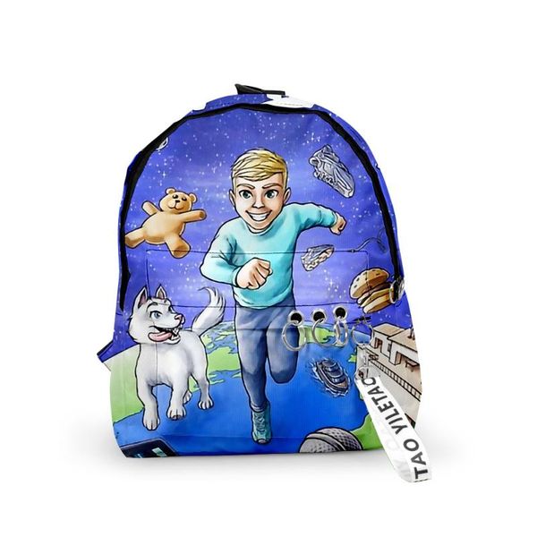 backpack michou 3d printing fashion primary and middle school students schoolbag men women oxford waterproof travel
backpack michou 3d printing fashion primary and middle school students schoolbag men women oxford waterproof travel