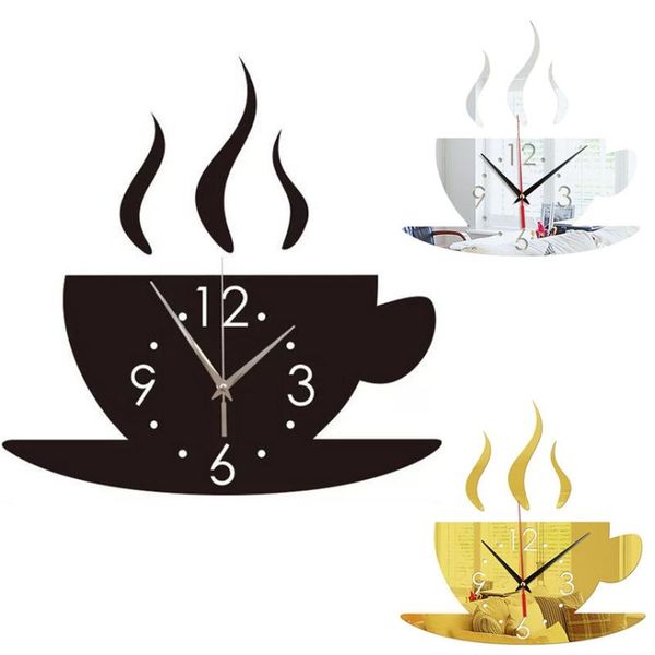 wall clocks 3d mirror clock diy coffee shape acrylic mod ern design watch for living room home decoration
wall clocks 3d mirror clock diy coffee shape acrylic mod ern design watch for living room home decoration