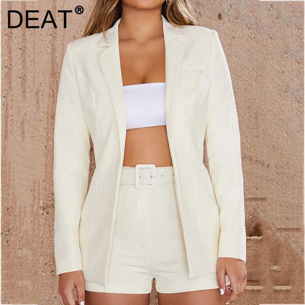 deat women long sleeve blazer arrivals short two piece set temperament fashion spring summer 11d1331 210709, White
deat women long sleeve blazer arrivals short two piece set temperament fashion spring summer 11d1331 210709, White