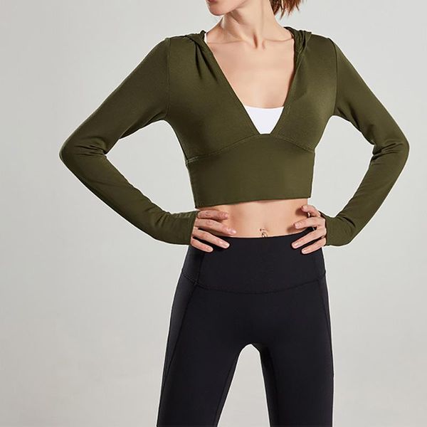 yoga outfit 2021 autumn and winter wear jacket women hooded long-sleeved casual breathable fashion solid color running sportswear
yoga outfit 2021 autumn and winter wear jacket women hooded long-sleeved casual breathable fashion solid color running sportswear