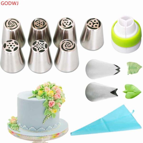 baking & pastry tools gowdj russian icing piping nozzles stainless steel flower cream tips bag cupcake cake decorating bakeware
baking & pastry tools gowdj russian icing piping nozzles stainless steel flower cream tips bag cupcake cake decorating bakeware