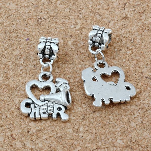 150pcs cheerleader heart i love to cheer handmade metal charms pendants diy jewelry making accessories a-660, Bronze;silver
150pcs cheerleader heart i love to cheer handmade metal charms pendants diy jewelry making accessories a-660, Bronze;silver