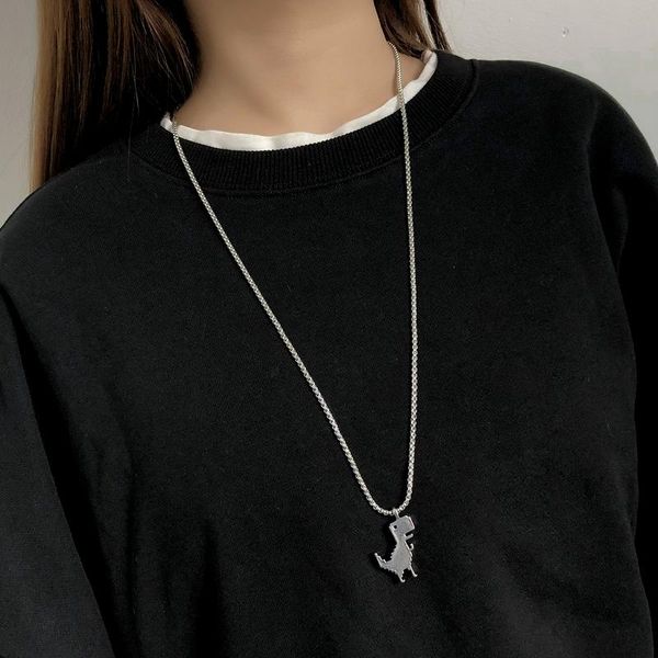 chains necklace women dinosaur necklaces man vintage game jewelry ladies design pendant silver color trendy hiphop naszyjnik
chains necklace women dinosaur necklaces man vintage game jewelry ladies design pendant silver color trendy hiphop naszyjnik