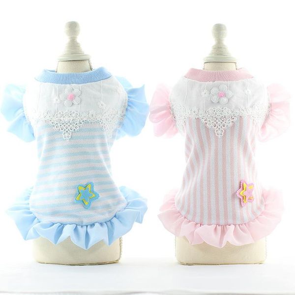 dog apparel pink blue yellow colors xs-xl sizes clothes cartoon design striped flying sleeve cool summer fashion vest price
dog apparel pink blue yellow colors xs-xl sizes clothes cartoon design striped flying sleeve cool summer fashion vest price