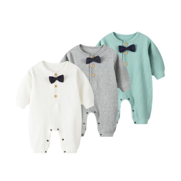 jumpsuits baby boy bowknot one-piece long sleeve autumn thin 4 seasons kids wearing outfits striped romper born clothes girl, Blue
jumpsuits baby boy bowknot one-piece long sleeve autumn thin 4 seasons kids wearing outfits striped romper born clothes girl, Blue