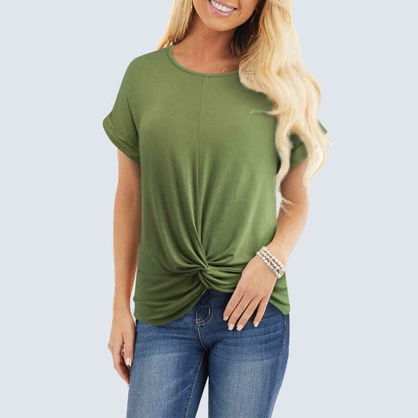 knits casual brief knot classic solid color daily fashion loose o neck t shirt ht052, White
knits casual brief knot classic solid color daily fashion loose o neck t shirt ht052, White