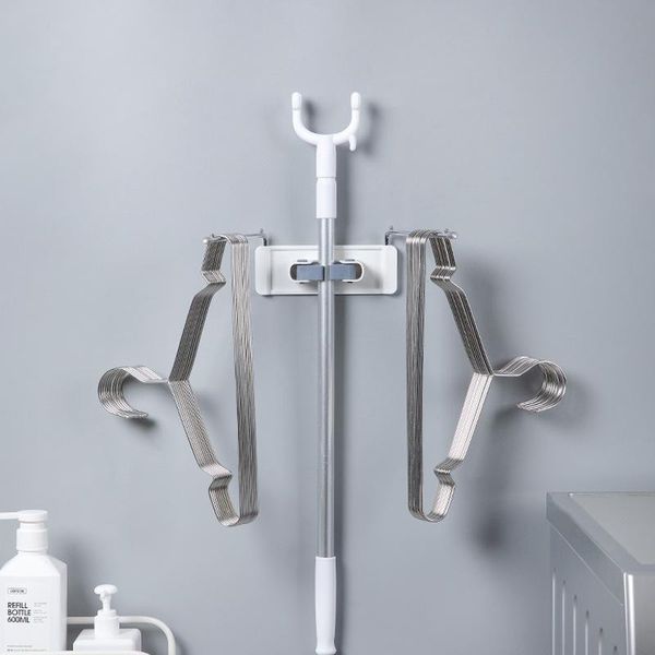 hanger storage rack tool organizer can rotate without perforation wall hanging household mop collector to dry clothes hook rod hooks & rails
hanger storage rack tool organizer can rotate without perforation wall hanging household mop collector to dry clothes hook rod hooks & rails