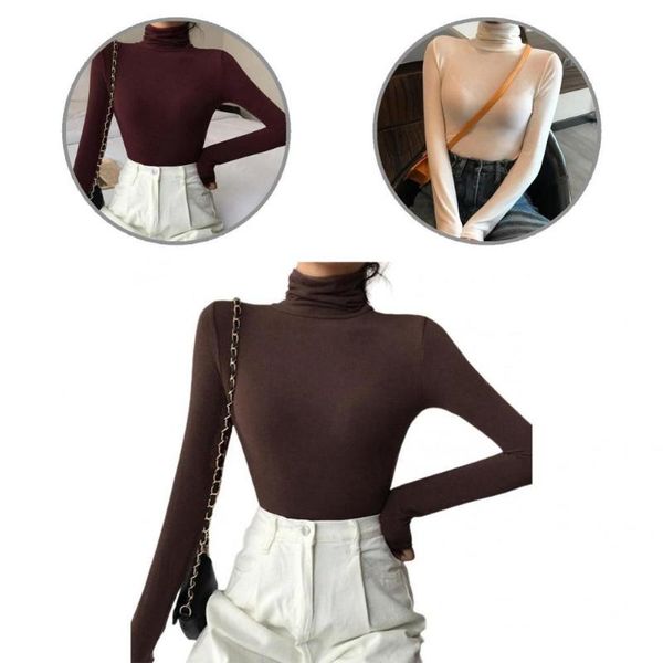 women's sweaters flexible warm high collar long sleeve sweater widely applied women anti-pilling for dating, White;black
women's sweaters flexible warm high collar long sleeve sweater widely applied women anti-pilling for dating, White;black