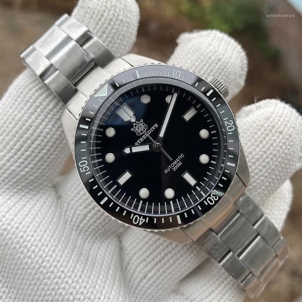 steeldive 2021 fashionable sd1965 diver automatic watch ceramic bezel super blue luminous sapphire glass with ar coating wristwatches, Slivery;brown
steeldive 2021 fashionable sd1965 diver automatic watch ceramic bezel super blue luminous sapphire glass with ar coating wristwatches, Slivery;brown